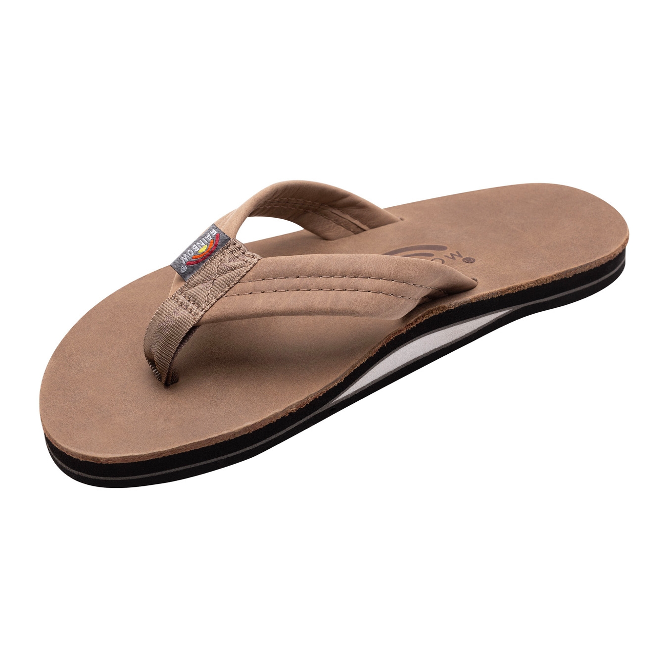 Men's Luxury Leather Single Layer Arch Support