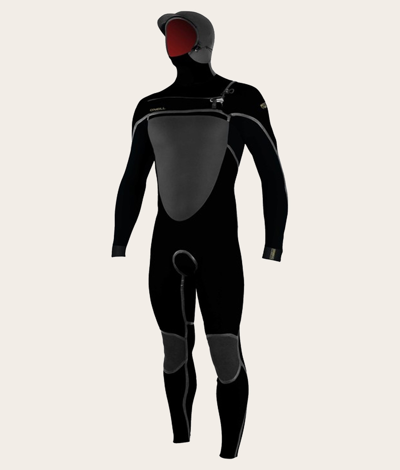 Psycho Tech 5.5/4MM Chest Zip Full Hooded Wetsuit