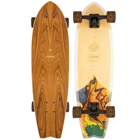 Sizzler Groundswell Longboard Complete