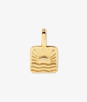 Gold Sun Charm