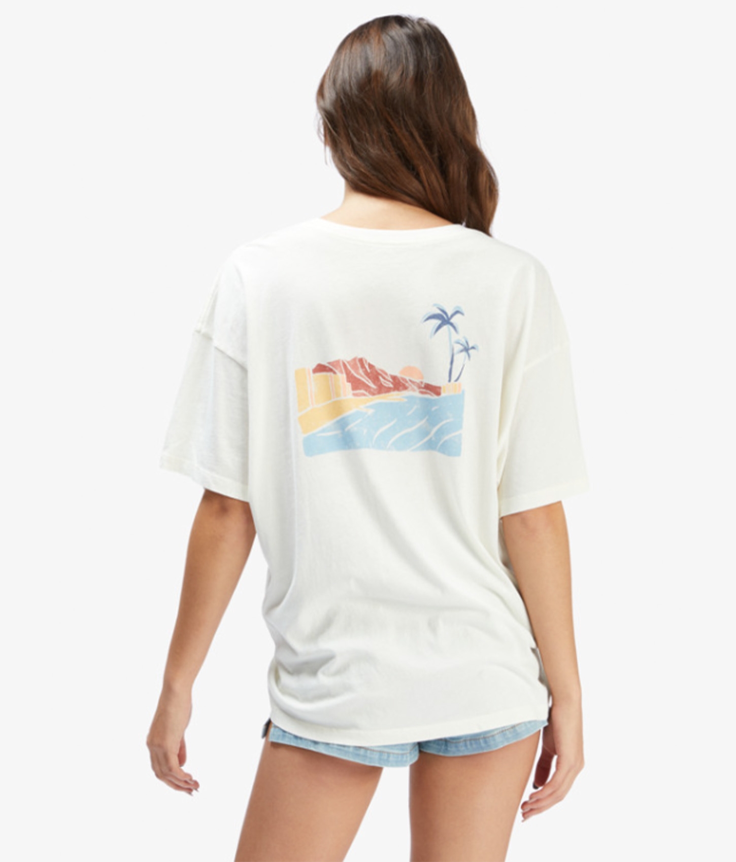 Beachy Keen Oversized Graphic T-Shirt