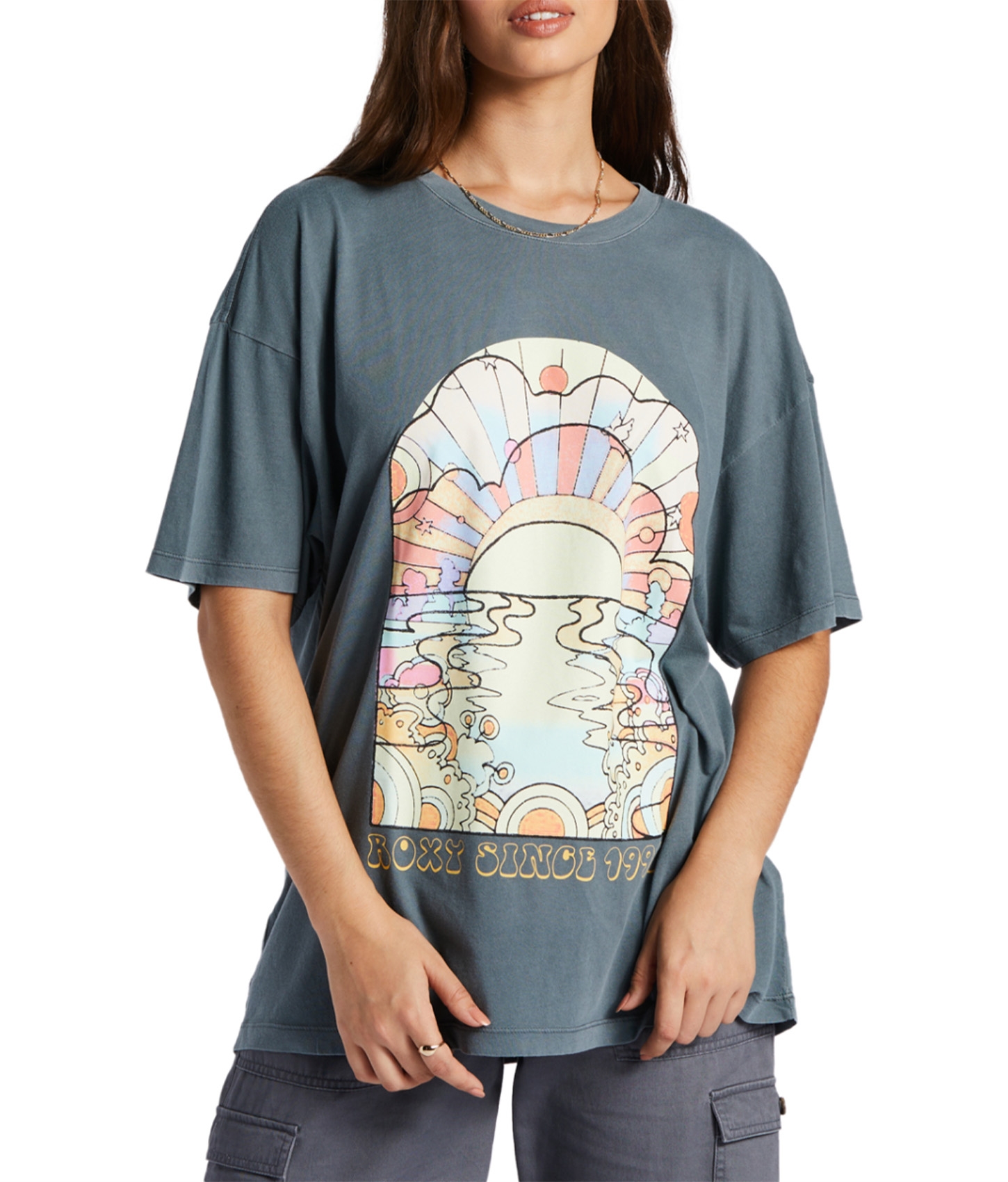 On The Hill Oversized Graphic T-Shirt