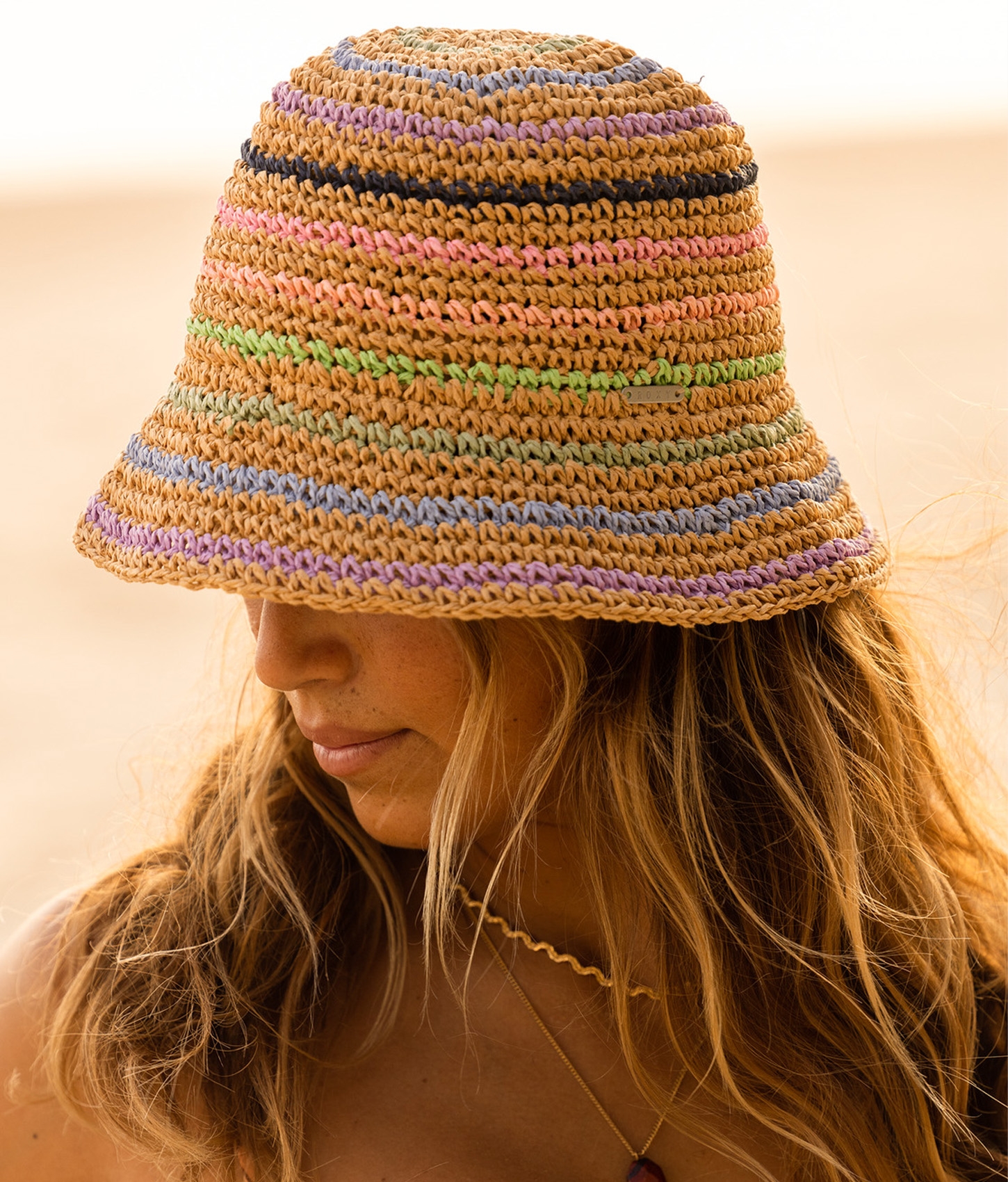 Candied Peacy Sun Hat