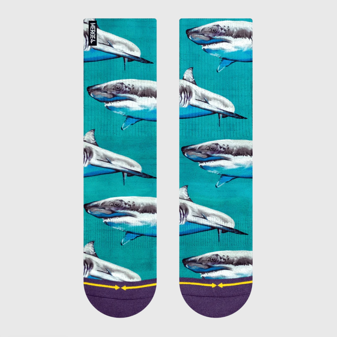 Taylor Reinhold Sharks Socks