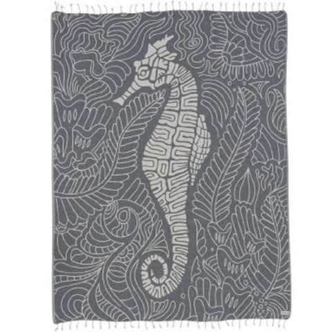 Seahorse Swirl Towel
