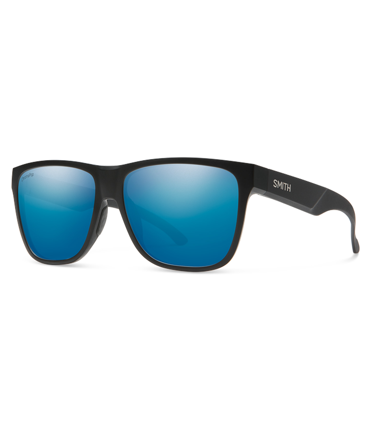 Matte Black/ChromaPop Polarized Blue Mirror