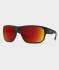 Matte Black, ChromaPop Polarized Red Mirror Lens